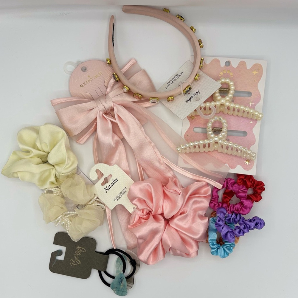 Nordstrom 7 Piece Mixed Brands Hair Accessories Bundle NEW - Picture 12 of 12